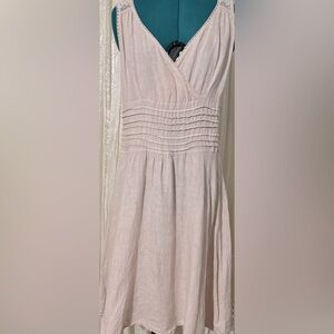S & F 2005 linen dress